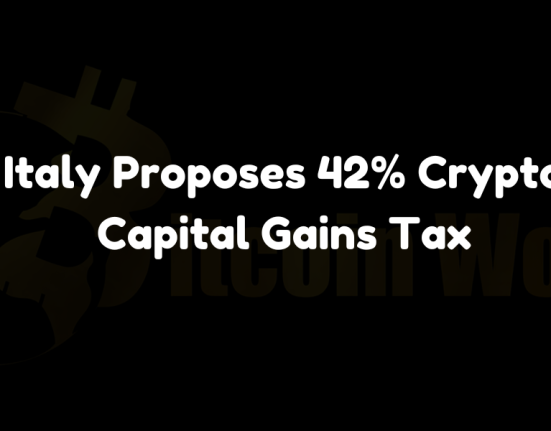 Italy proposes increasing capital gains tax on cryptocurrencies from 26% to 42%.