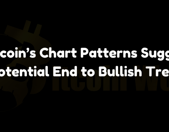 Bitcoin's chart patterns, including a "gravestone Doji" and dips below Bollinger Bands, suggest a potential end to the bullish trend.