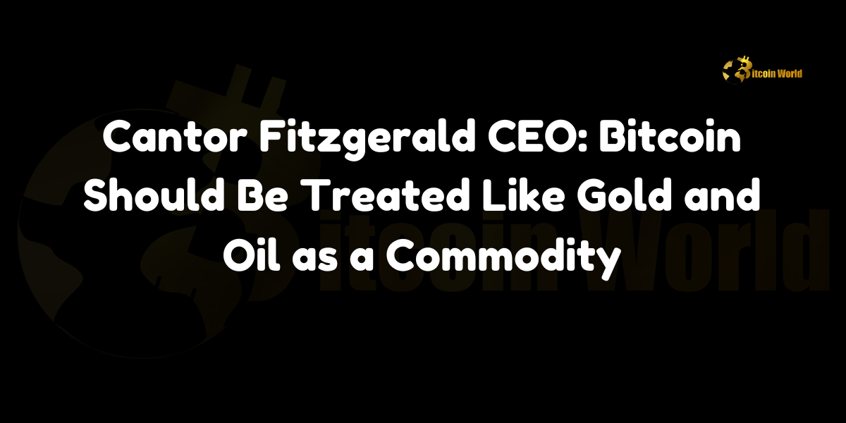 Cantor Fitzgerald CEO