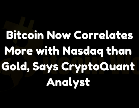 Bitcoin Correlates with Nasdaq