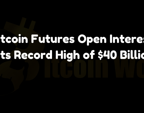 Bitcoin futures open interest reaches record $40 billion, signaling rising market activity and investor interest.