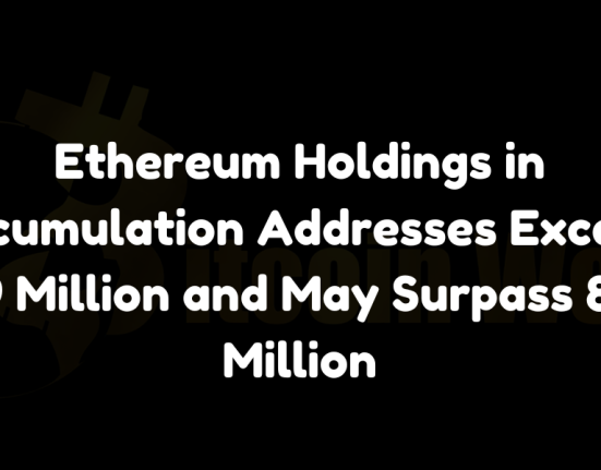 Ethereum accumulation addresses surpass 19 million ETH, potentially reaching 80 million.