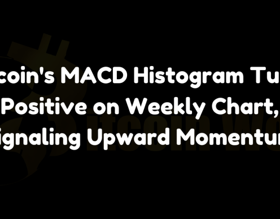 MACD histogram turns positive on the weekly chart, indicating potential upward momentum.