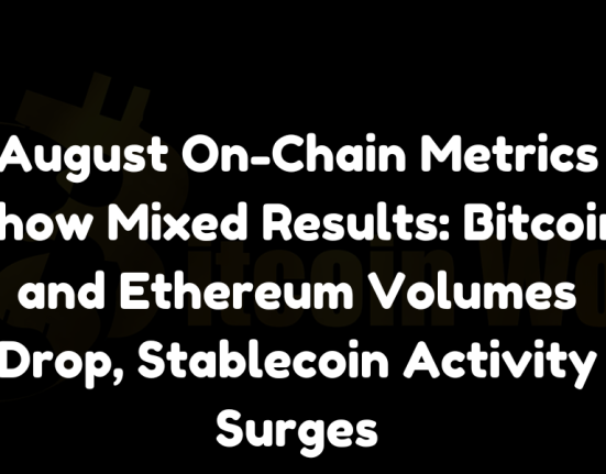 August On-Chain Metrics