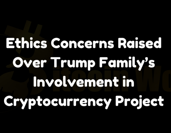 Trump family cryptocurrency ethics concerns