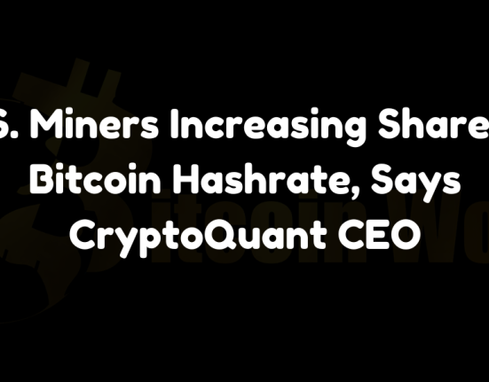 US Miners Increasing Share of Bitcoin Hashrate