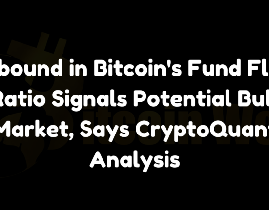 Rebound in Bitcoin Fund Flow Ratio