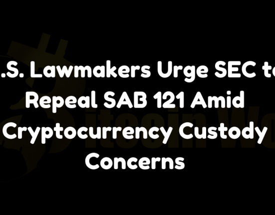 US Lawmakers Urge SEC to Repeal SAB 121