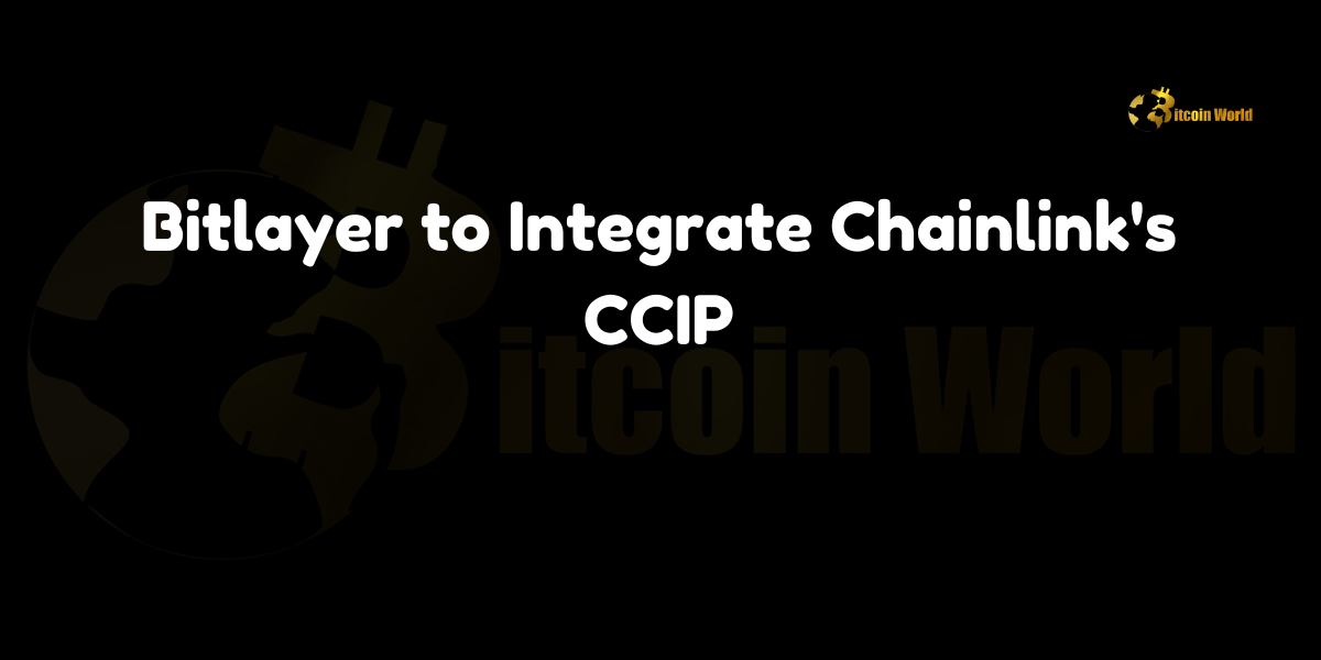 Bitlayer integrates Chainlink's Cross-Chain Interoperability Protocol (CCIP), enabling the creation of cross-chain applications and expanding decentralized finance on Bitcoin.