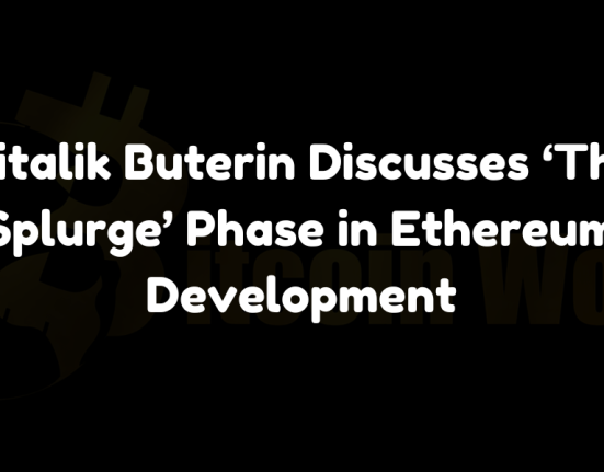 Vitalik Buterin unveils 'The Splurge' phase in Ethereum's development, focusing on enhancing the EVM, implementing account abstraction, optimizing transaction fees, and exploring advanced cryptographic techniques.