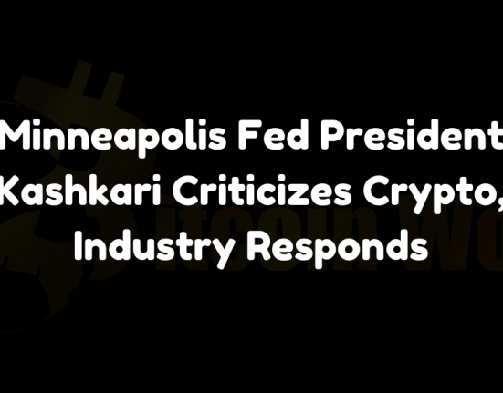 Minneapolis Fed President Neel Kashkari criticizes cryptocurrency for illegal activities, sparking backlash from industry leaders.