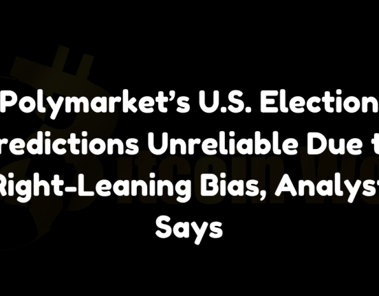 Polymarket election predictions bias