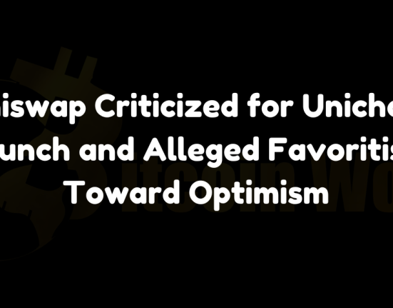 Uniswap faces criticism over Unichain launch and alleged favoritism toward Optimism.