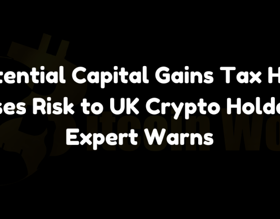 Potential capital gains tax hike threatens UK crypto holders, warns CryptoUK expert.