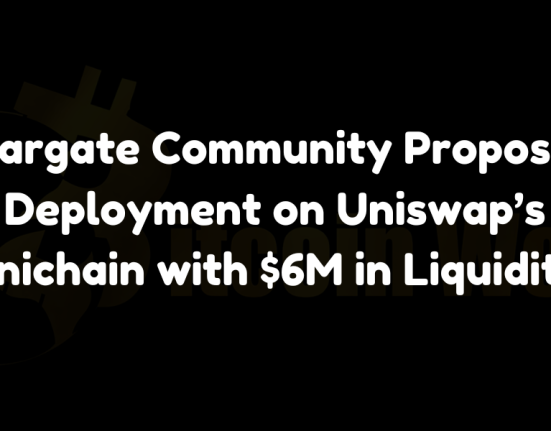 Stargate community proposes deployment on Uniswap’s Unichain with $6M in liquidity, seeking DAO approval for ETH and USDC pool incentives.