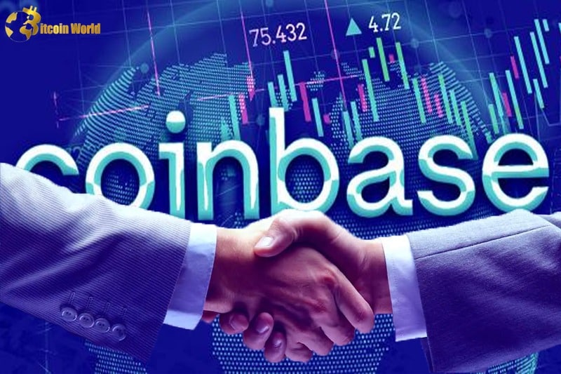 5% of all Bitcoins are held by Coinbase, according to data.