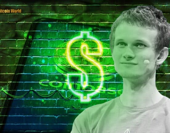 Vitalik wallet sends 400 ETH worth $600K to Coinbase