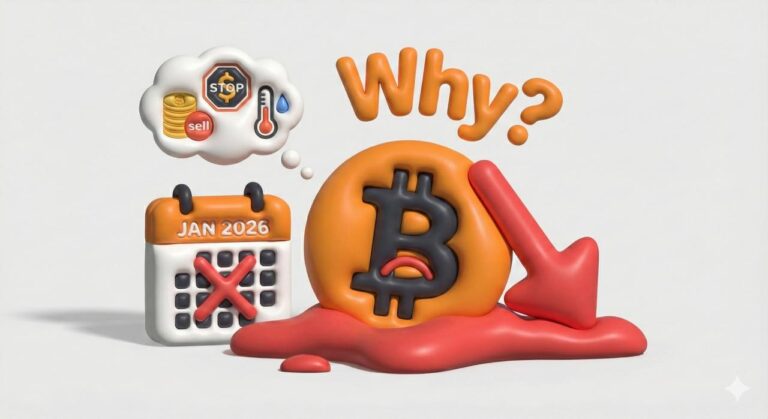 Why Is Bitcoin Dropping in Early January 2026?