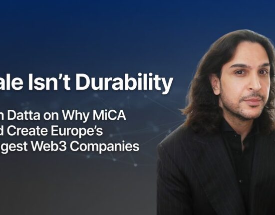 Scale Isn't Durability: Varun Datta on Why MiCA Could Create Europe's Strongest Web3 Companies