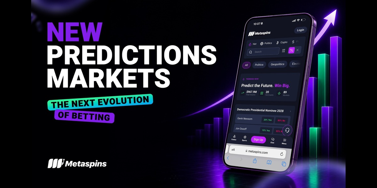 Metaspins Expands Its Services With Prediction Markets – A New Way to Trade Real-World Outcomes
