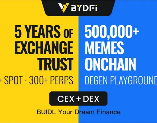 BYDFi Officially Launches On-Chain Trading Tool MoonX, Ushering in the Era of CEX + DEX Dual Engines