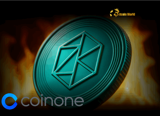 ZKJ Token Price Plunge Coinone Issues Urgent Warning