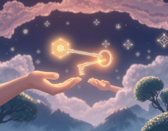 Symbolic transition of AaveDAO governance responsibility as Aave Chan Initiative departs.