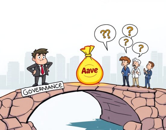 Aave founder makes a bold purchase of AAVE tokens during a governance debate, showing confidence in the project's future.