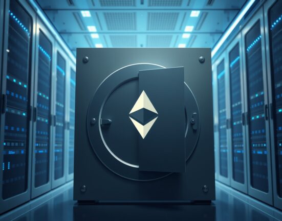Aave Labs leads proposal to unfreeze Arbitrum ETH for rsETH collateral, depicting a secure vault with Ethereum logo.