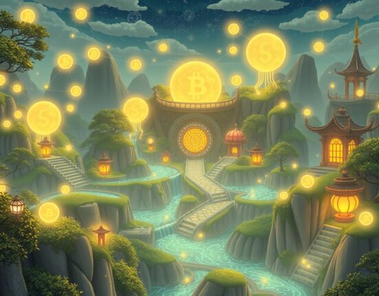 Aave revenue sharing model distributing value from new ventures to AAVE token holders in a decentralized ecosystem.