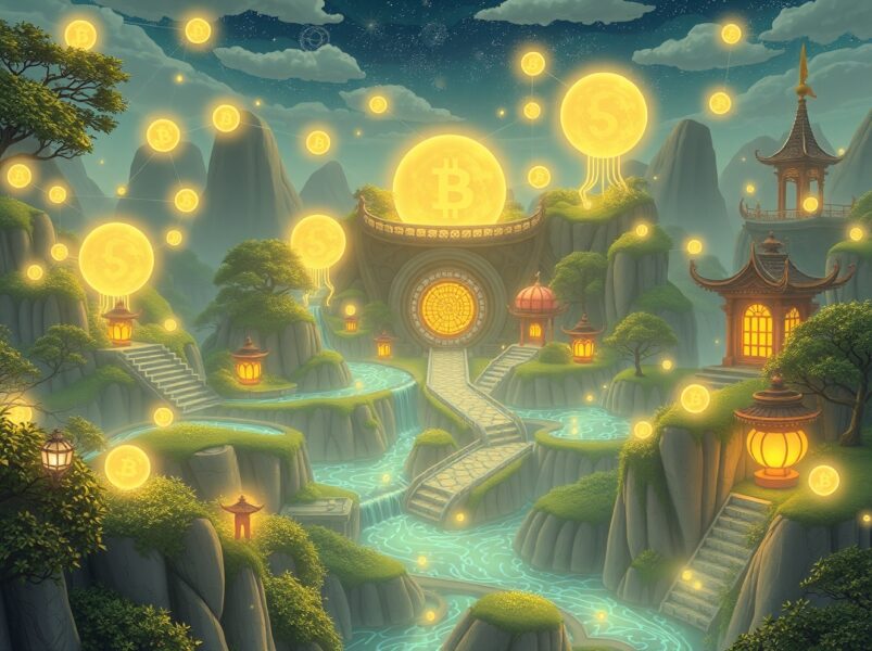 Aave revenue sharing model distributing value from new ventures to AAVE token holders in a decentralized ecosystem.