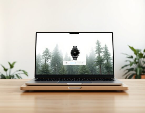 Adobe Firefly AI Assistant interface demonstrating automated photo editing for a product in a forest setting.