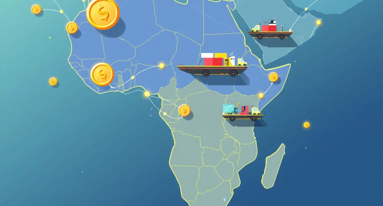 African trade revolution through stablecoin payments connecting nations digitally