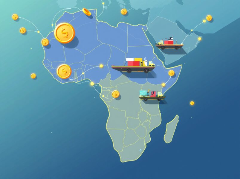 African trade revolution through stablecoin payments connecting nations digitally