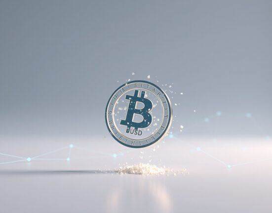 Agora AUSD stablecoin dissolving on the Injective blockchain network.