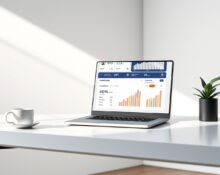 Laptop showing AI agent SivaClaw dashboard used to manage a $100 million startup fundraise