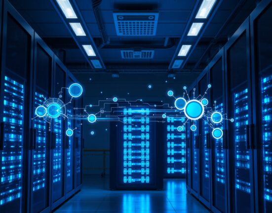 Data center infrastructure supporting AI bot traffic growth predicted by Cloudflare CEO