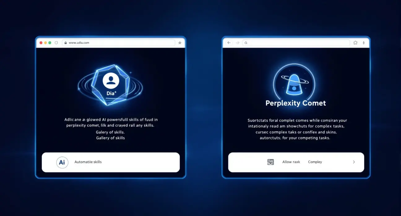 Revolutionary AI Browsers: Dia Skills Gallery & Perplexity Comet Transform Your Workflow