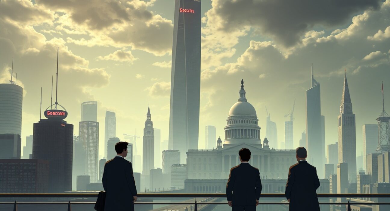 AI industry leaders navigating political tensions between condemning ICE violence and praising Trump administration policies