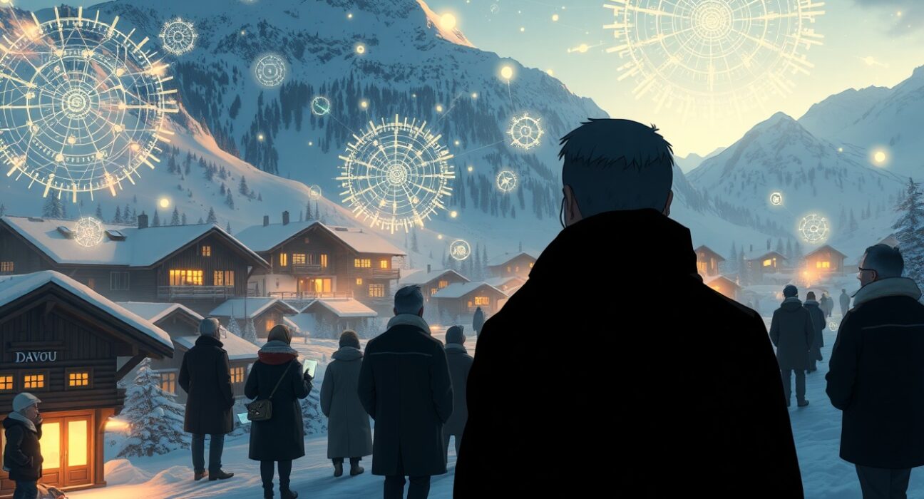 AI CEOs transformed Davos World Economic Forum into a technology-focused conference with AI dominating discussions