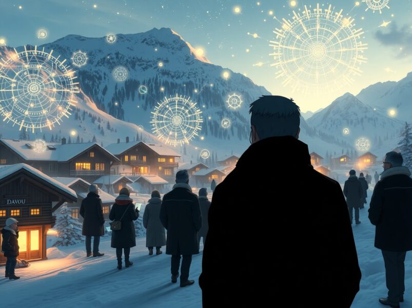 AI CEOs transformed Davos World Economic Forum into a technology-focused conference with AI dominating discussions