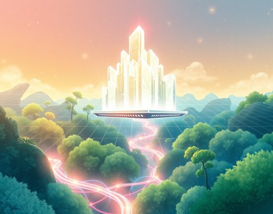 Blockchain-based AI data integrity verification system ensuring transparent data quality for machine learning models.