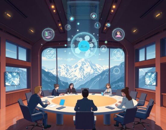 Tech CEOs debate AI future at Davos 2025 conference with tension and visionary statements