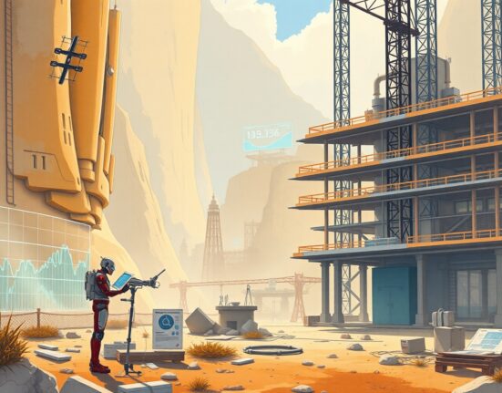 AI sector analysis showing construction, healthcare and investment transformation through ING research data visualization