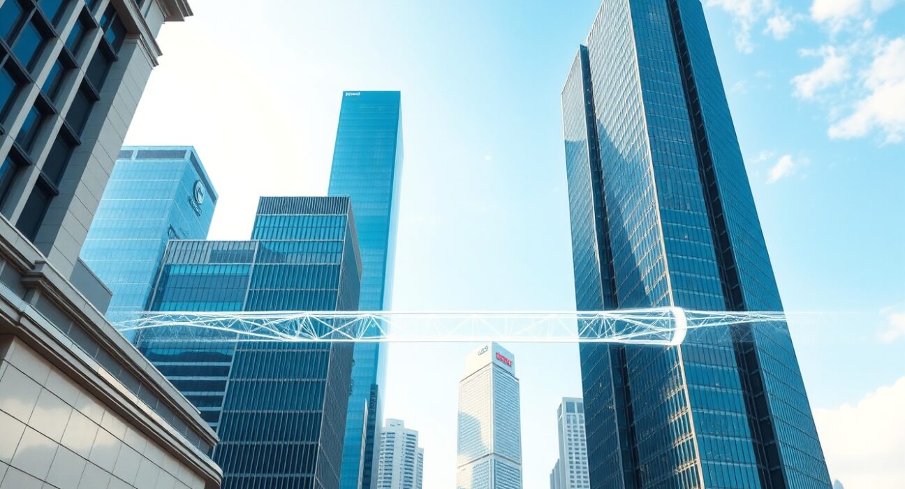 Alchemy Pay bridges traditional finance and crypto in Hong Kong's financial district.