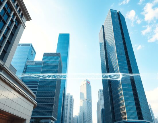 Alchemy Pay bridges traditional finance and crypto in Hong Kong's financial district.