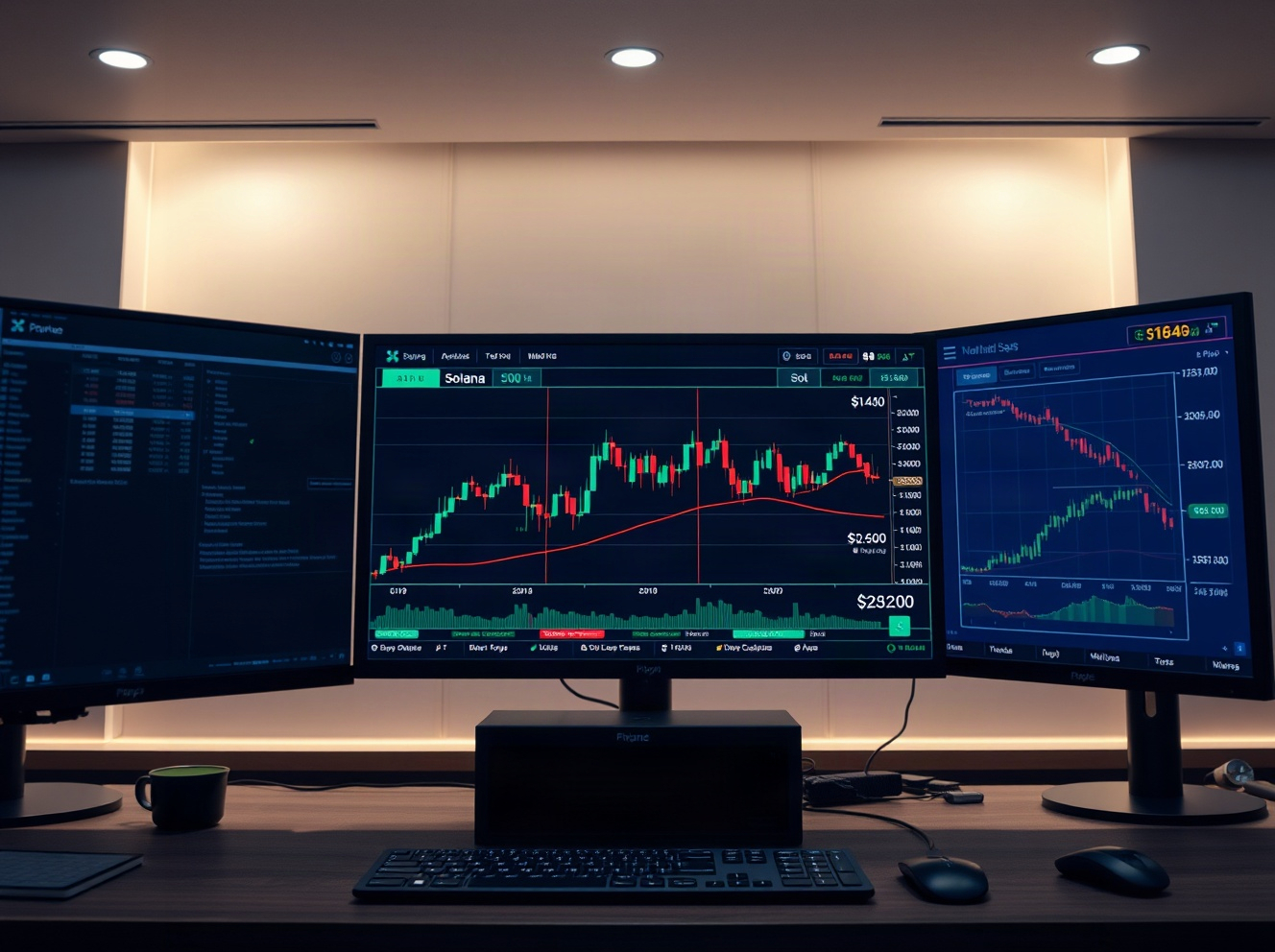 Altcoin Price Check: XRP Slips to $1.40, Solana Holds $100, DOGE Stays Below $0.10