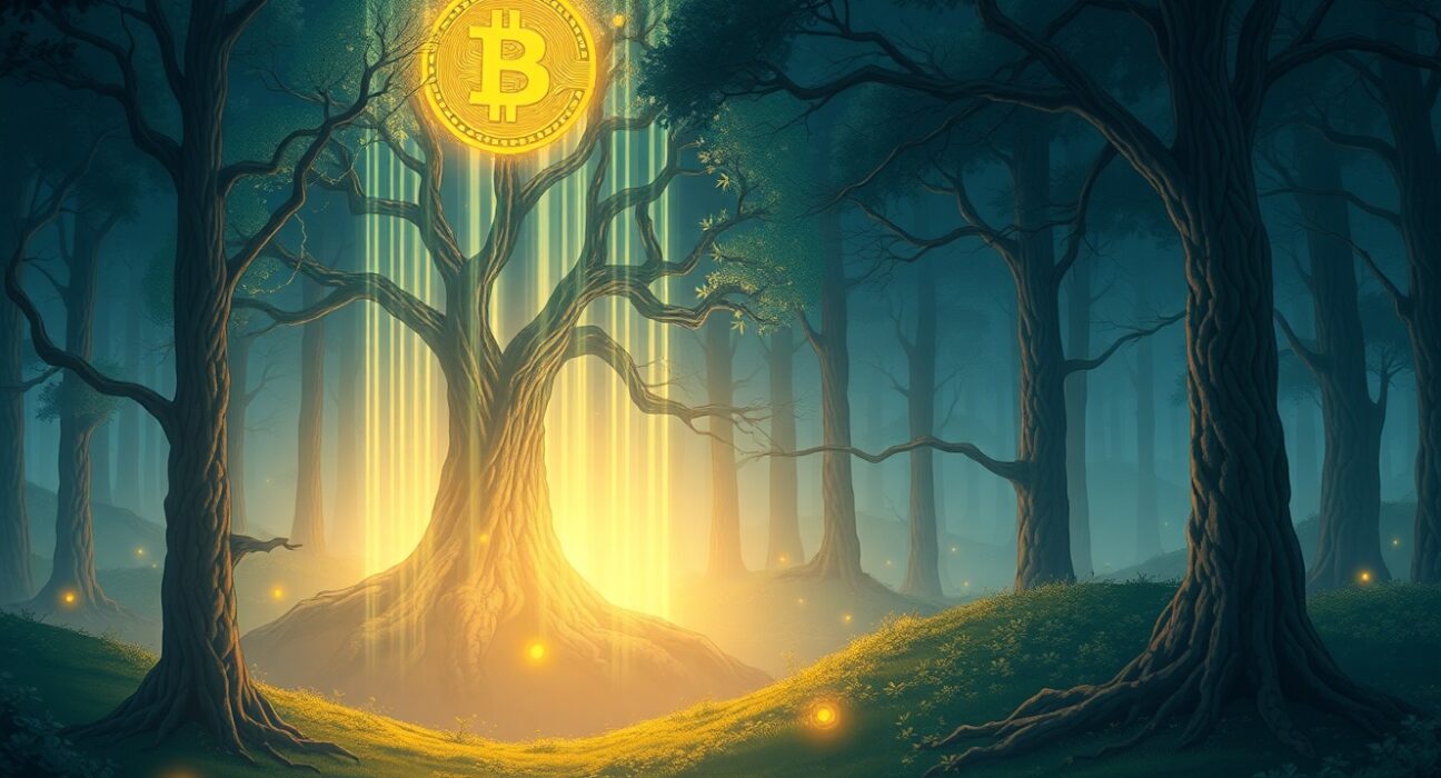 Visual metaphor showing cryptocurrency liquidity shifting from altcoins to Bitcoin and Ethereum dominance