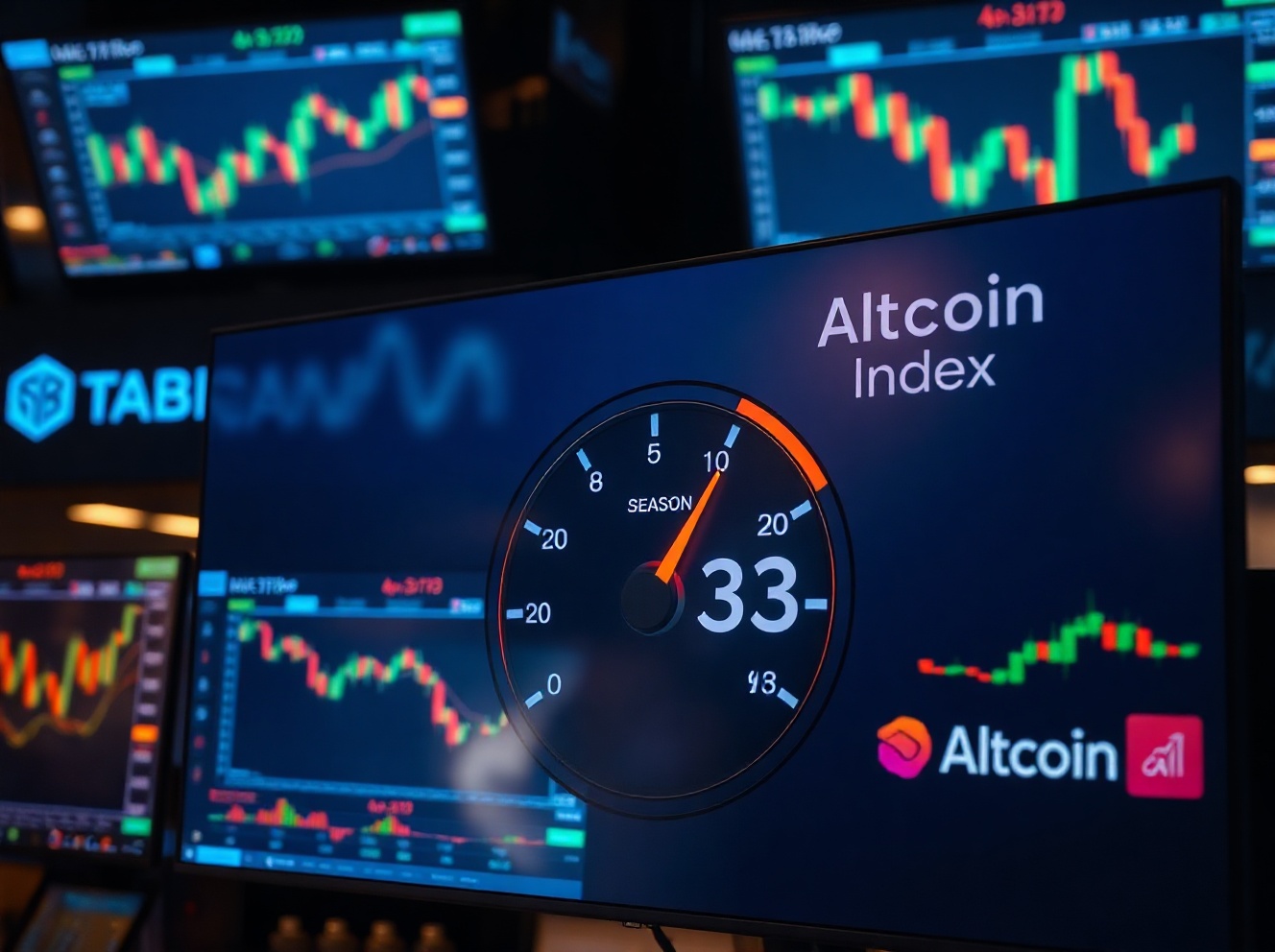 Altcoin Season Index Holds at 33: Bitcoin Still Dominates Market