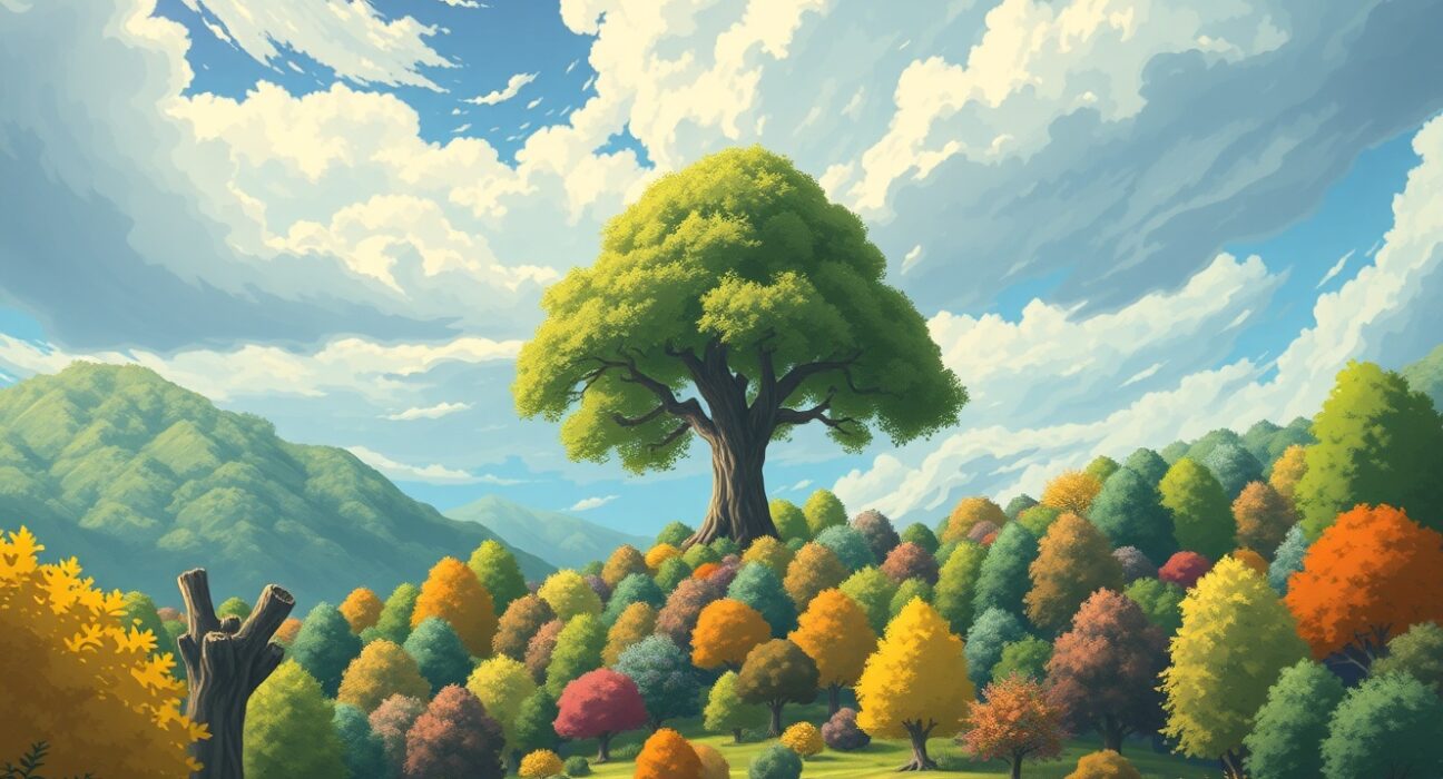 Visual metaphor for the Altcoin Season Index showing Bitcoin's dominance over altcoins in the current market cycle.